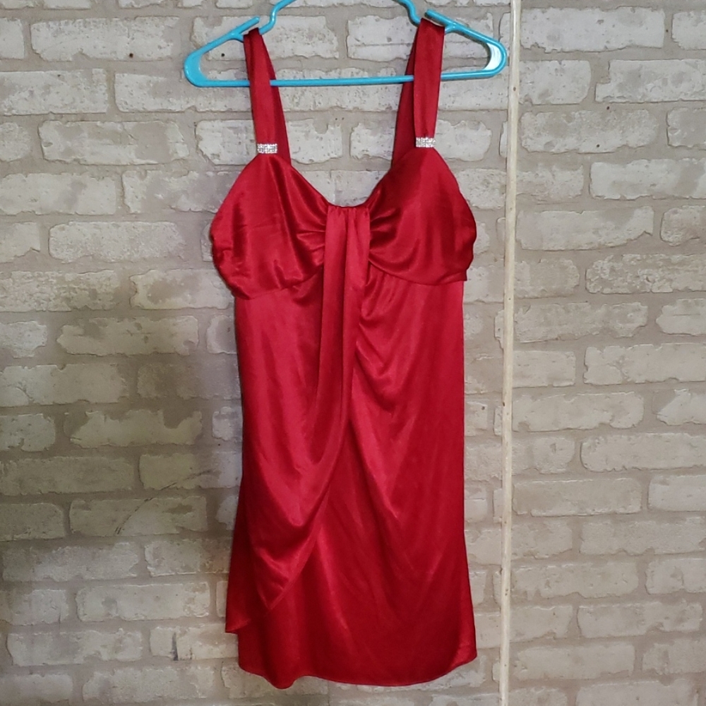 Red dress